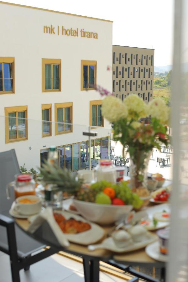 Mk Hotel Tirana Rinas Ngoại thất bức ảnh The cafeteria